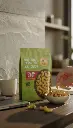 AI Generated Cashew Saufelite 500gm – Work-from-home desk lifestyle hero image (9:16)