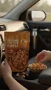 AI Generated Chatpata Makhana travel lifestyle shot (generic pack, no 250g text)