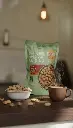 AI Generated Pista Literoast Nibbles – 500gm – Tea-Time Lifestyle Shot