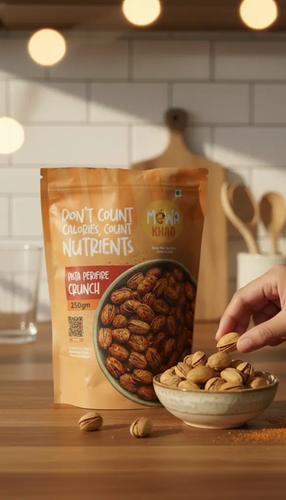 AI Generated Pista Perifire Crunch – 250gm Lifestyle Shot