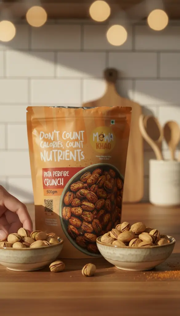 AI Generated Pista Perifire Crunch – 500gm Lifestyle Shot