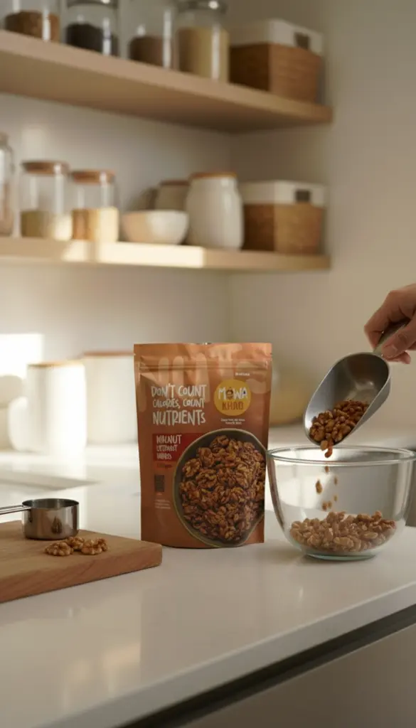 AI Generated Walnut Literoast Nibbles 500gm – Pantry Lifestyle Shot